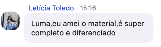 Depoimento de Letícia Toledo