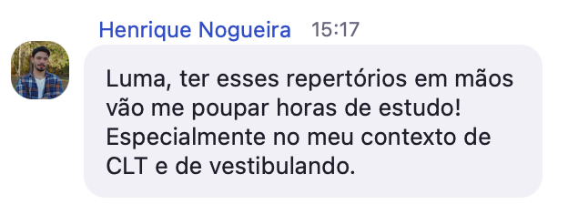 Depoimento de Henrique Nogueira